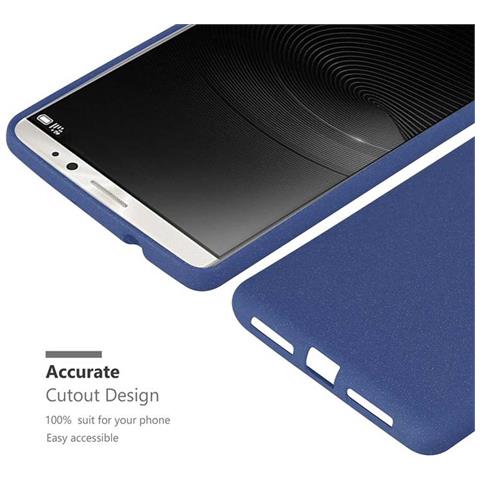 Custodia Compatibile Con Huawei Mate 8 In Frost Blu Scuro - Coperchio Protettivo In Silicone Tpu Flessibile - Foto 10