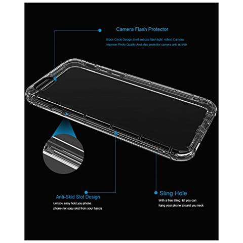 Cadorabo Custodia Compatibile Con Apple Iphone 6 / Iphone 6s In Oro Rosè Trasparente - Coperchio Protettivo In Silicone Tpu Flessibile Con Anello - Foto 2