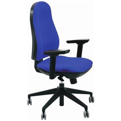 Sedia Girevole Operativa Ariel Aier Eco Smart - Rivestimento Eco Blu Aier / eb - Foto 1