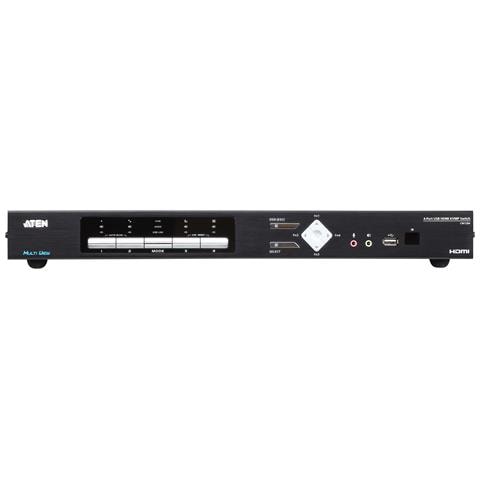 Switch KVMP™ multi-visualizzazione USB 4K HDMI a 4 porte - Foto 3