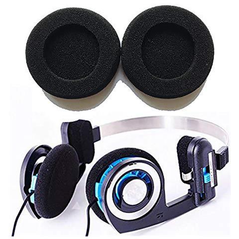 6pcs 2 Pads Ear 50mm Gomma Piuma Della Spugna Dei Rilievi Cuscini Per Koss Porta Pro Pp Px100 Px80 Pc131 Px200 Per Sony Sennheiser Philips Akg Cuffie - Foto 4