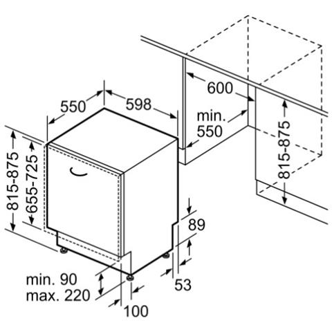 Lavastoviglie SMV6EDX57E da Incasso a Scomparsa Totale Classe D Capacità 13 Coperti - Foto 10
