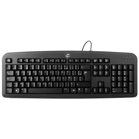 ML300450, USB, AZERTY, Cablato, Nero, Plastica, Monotono - Foto 1