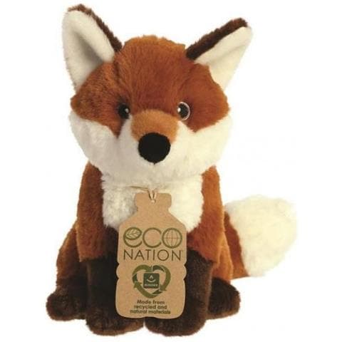 Peluche Eco Nation Volpe 23 Cm Peluche Marrone - Foto 1