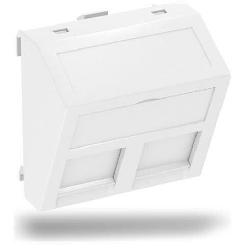 Dts-2c Rw1 Bianco Placca Per Interruttori E Coperchio Per Presa - Foto 1
