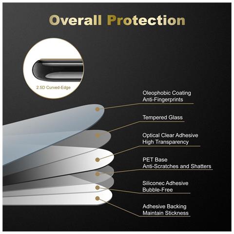 Cadorabo 3x Vetro Temperato A Schermo Intero Compatibile Con Apple Iphone 7 / 8 In Trasparente Con Nero - 3x Vetro Temperato (tempered) Di Protezione Del Display Con Aiuto Per L'installazione - Foto 8