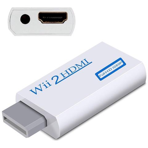 Adattatore Hdmi Compatibile Con Nintendo Wii - Full Hd 1080p White - Foto 15