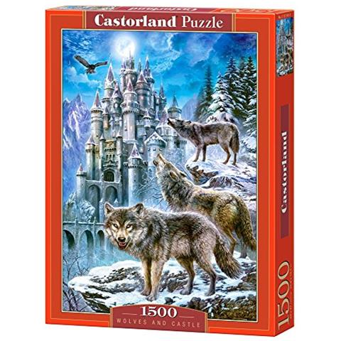 Lupi E Castello Puzzle (1500 Pezzi) - Foto 1