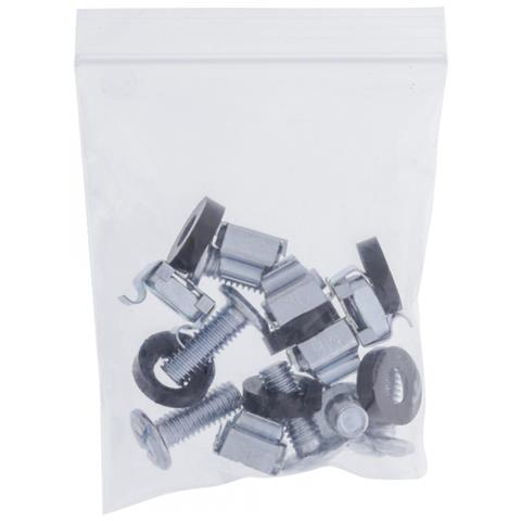 InLine Piastre passacavi 19" con inserto a spazzola e 4 staffe, 1U, RAL 7035, Pannello di gestione del cavo, Grigio, 1U, Aperto, 48,3 cm (19"), 390 mm - Foto 2