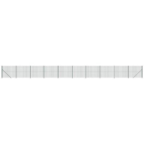 Recinzione Metallica Con Flangia Verde 1,4x25 M - Foto 1