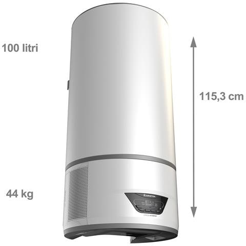 LYDOS HYBRID WI-FI 100 Orizzontale /Verticale Ibrido (con e senza serbatoio) Sistema di caldaia combinato Bianco - Foto 2