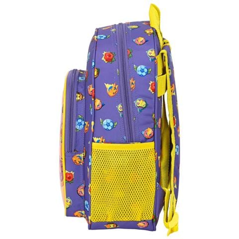 Zaino Scuola Superthings Guardians Of Kazoom Viola Giallo (27 X 33 X 10 Cm) - Foto 2