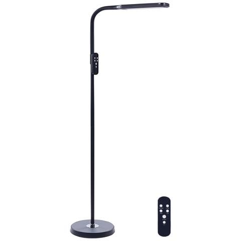 Lampada Da Terra A Led Aries Con Dimmer Metallo Nero - Foto 8