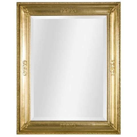 Specchiera In Foglia Oro Rettangolare Misure: 67 X 87 X 5 - Foto 1