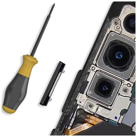 Tasto Del Volume Galaxy S22 E S22 Plus Originale, Grigio - Foto 2