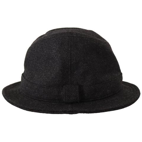 Cappello Cappello Fedora Trilby In Lana Vergine Grigia - 56 Cm-xs - Foto 5