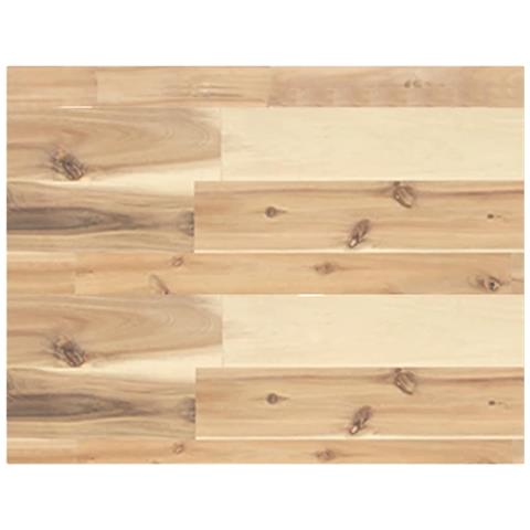 Ripiano A Parete 40x30x4 Cm Legno Massello Acacia Non Trattato - Foto 2