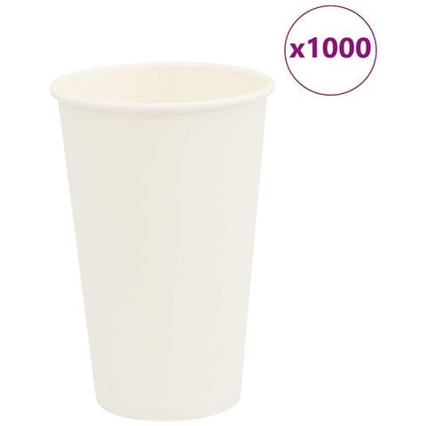 Bicchieri Da Caffè In Carta 1000 Pz 16oz 400ml Bianco - Foto 1