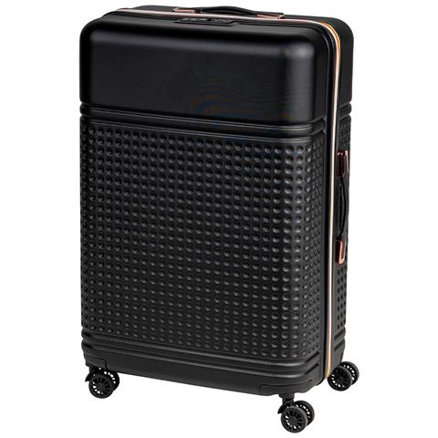 Set 4 Valigie Rigide In Abs Da Viaggio Nero Con Ruote Easy Roll E Beauty Case - Foto 2