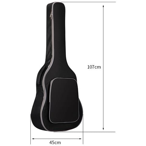 Custodia Per Chitarra Acustica Da 40-41 Pollici Con Imbottitura 10t Black - Foto 1