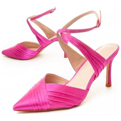 Scarpa Con Tacco Festshoe Rosa Rosa Materiale Sintetico - Foto 1