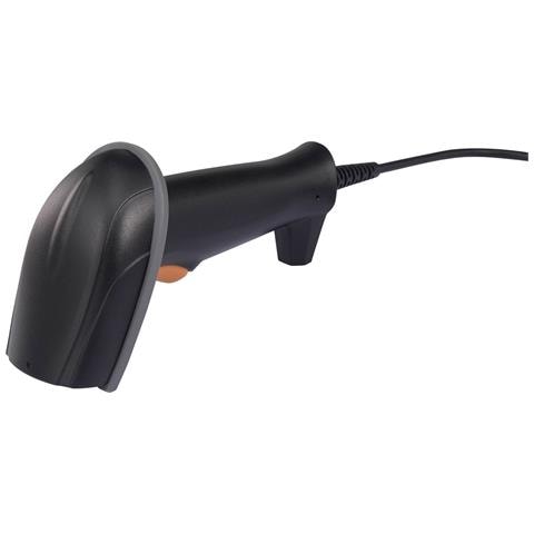 LS6302J Lettore di codici a barre portatile 1D / 2D LED Nero, Arancione - Foto 6