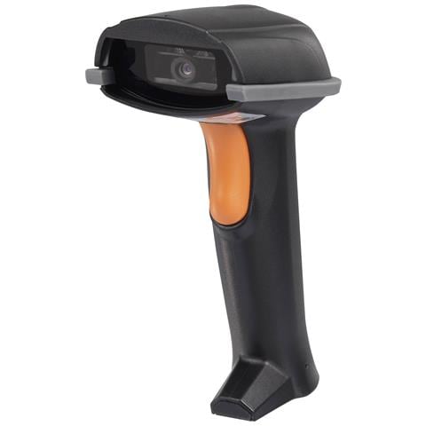 LS6302J Lettore di codici a barre portatile 1D / 2D LED Nero, Arancione - Foto 1