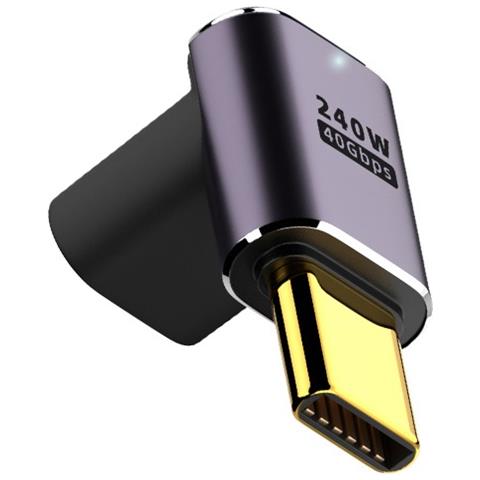 Adattatore Usb-c Femmina A Maschio Multifunzione 240w - 40gbps, Video 8k, Ricarica Rapida - Foto 3
