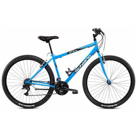 Mtb 27.5'' - Mountain Bike Da Uomo, Ruote 27.5'', Cambio 21 Velocità, Telaio Acciaio, Con Accessori - Colore Azzurro - Foto 1