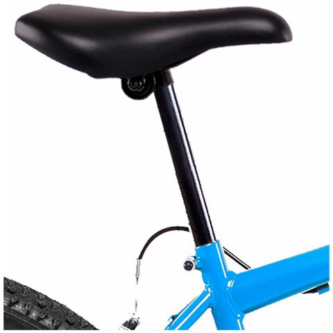 Mtb 27.5'' - Mountain Bike Da Uomo, Ruote 27.5'', Cambio 21 Velocità, Telaio Acciaio, Con Accessori - Colore Azzurro - Foto 4