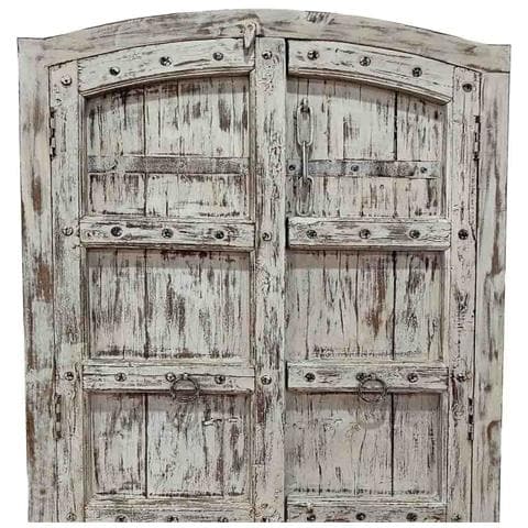 Armadio In Legno Grigio Artigianale 107x42x191h Cm - Foto 2