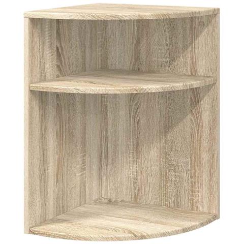 Tavolino Rovere Sonoma 39,7 x 39,7 x 60 cm Legno multistrato - Foto 1