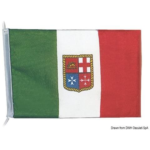 Bandiera poliestere Italia 20 x 30 cm - Foto 1