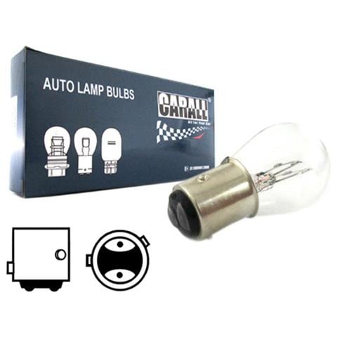 Confezione da 10 Pezzi Lampada Alogena S25 P21/4W BAZ15D Asimmetrica 12V 21/4W - Foto 1
