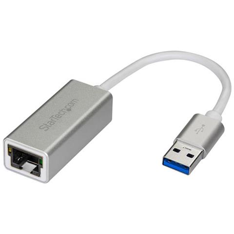 Adattatore di rete USB 3.0 a Ethernet Gigabit - Argento - Foto 1