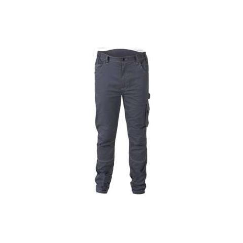 Pantaloni Twill 250g Stretch Grey Tg. xxl - Foto 1