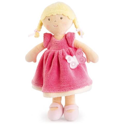 BNK6006-3 Ria - Capelli Biondi e Vestito Rosa e Bianco (35 cm)  - Foto 1