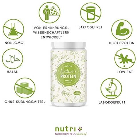 Nutri + Vegan Proteine ? ? nature, 500 G Lattina - Foto 2