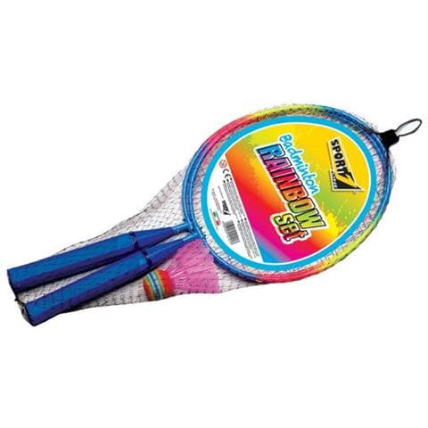 Set Badminton Mini Rainbow Racchette e Volano - Foto 2