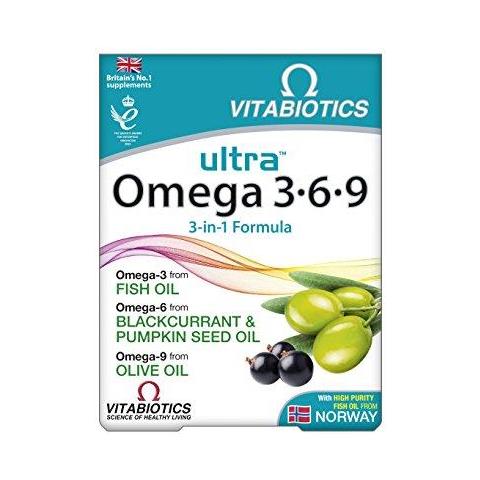 Vitabiotics Ultra Omega 3 6 9 60 Capsule - Foto 1