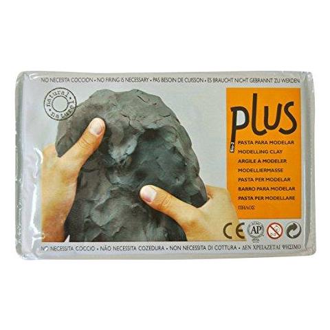 Inoltre 1kg Auto Hardening Argilla - Nero - Foto 1
