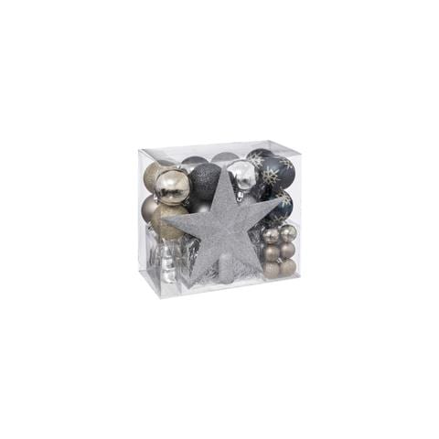 Jja - Kit Decorazioni Per Albero Oro E Argento - Foto 3