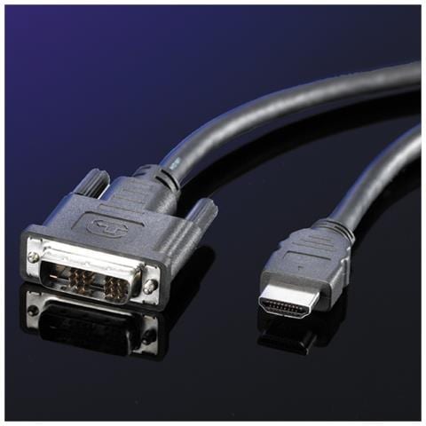 11.04.5552 5m DVI-D HDMI Nero cavo e adattatore video - Foto 1