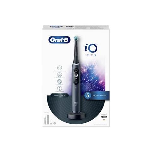 Spazzolino Elettrico Oral-b Io Series 7n Ricaricabile, Per Adulti, Numero Di Testine Incluse 1, Numero Di Modalità Di Pulizia Dei Denti 5, Onice Nero - Foto 2