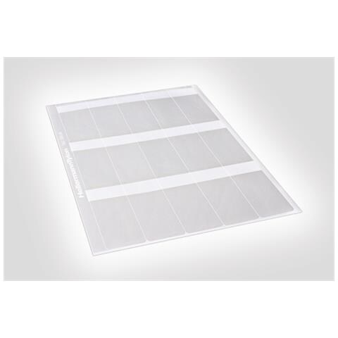 594-81104 etichetta per stampante Trasparente, Bianco Etichetta per stampante autoadesiva - Foto 2