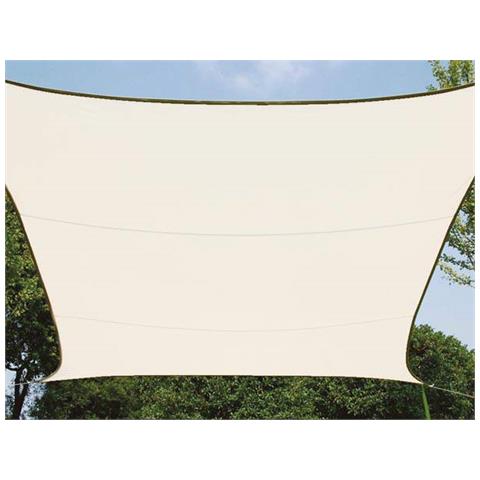 Sunny Square Rectangle 4 X 3 M Crème - Foto 1