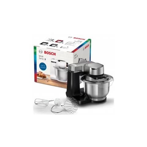 Bosch Serie 2 Mums2vm00 Robot Da Cucina 900 W 3,8 L Nero, Argento - Foto 3