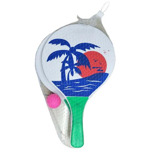 Racchettoni Legno Beach Basic - Foto 1