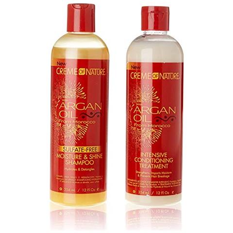 Shampoo E Balsamo Lucentezza E Umidita Allolio Di Argan 12 Once - Foto 1