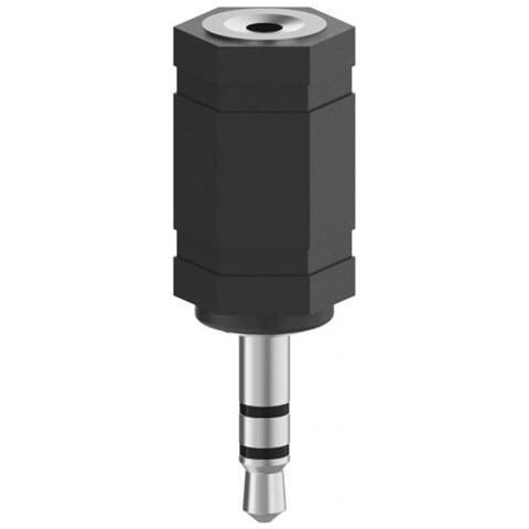 00205199 Adattatore Per Inversione Del Genere Dei Cavi 2.5mm 3.5mm Nero, Argento - Foto 1